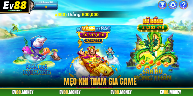 Mẹo khi tham gia game